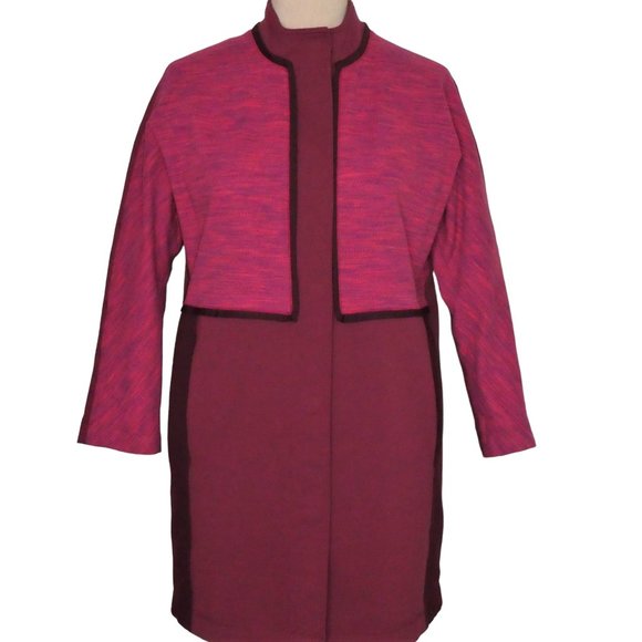 Lululemon Cocoon Bumble Rust Berry Car Coat Size S - Picture 1 of 10